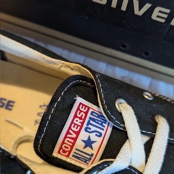 Men's converse all star black and white chucks size 13 - Picture 6 of 10